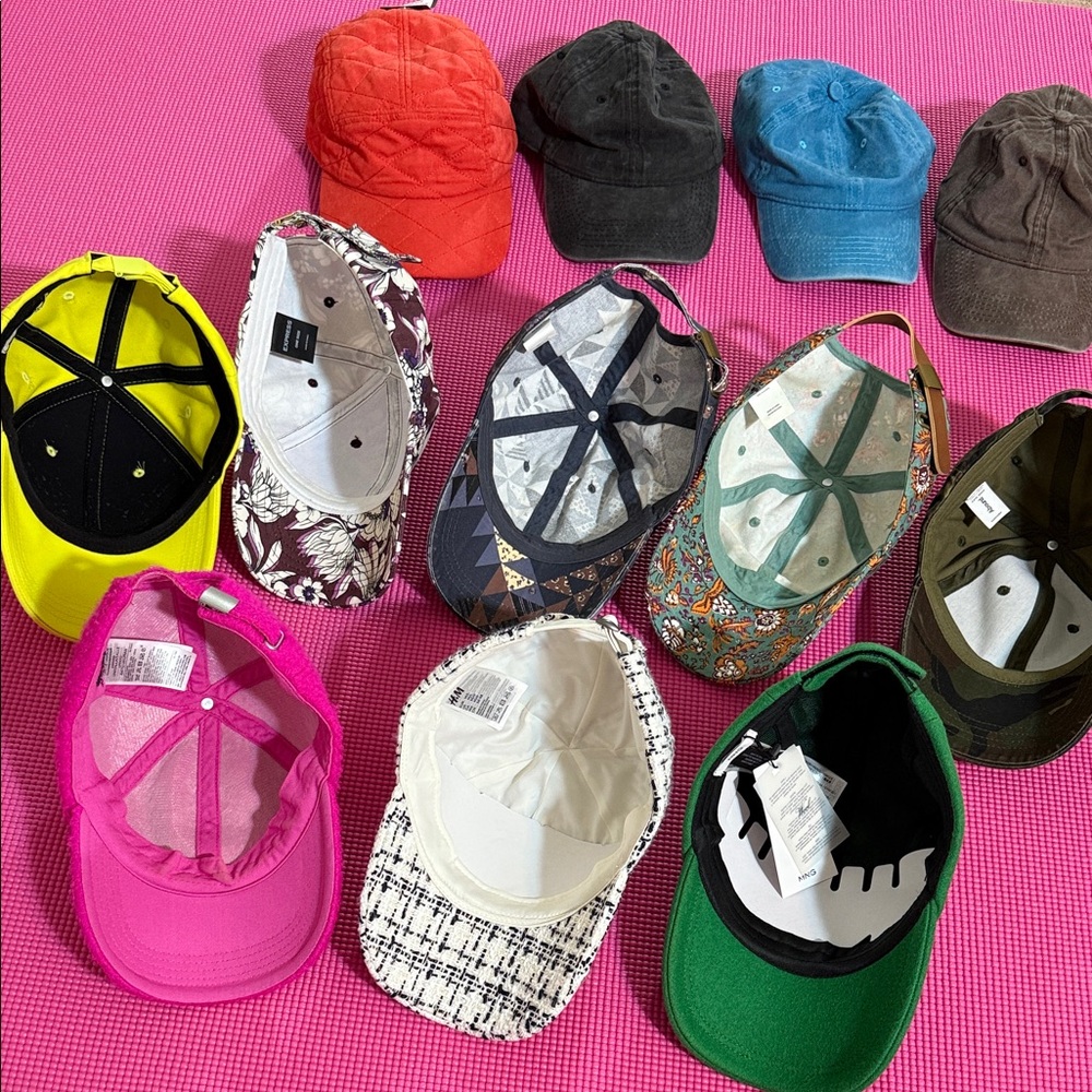17 Colorful Baseball Cap Collection - Picture 9 of 16